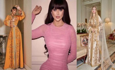 المصممة ''هند المغربية'' تكشف عن تشكيلة جديدة من القفطان المغربي